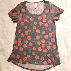 Womens floral blouse